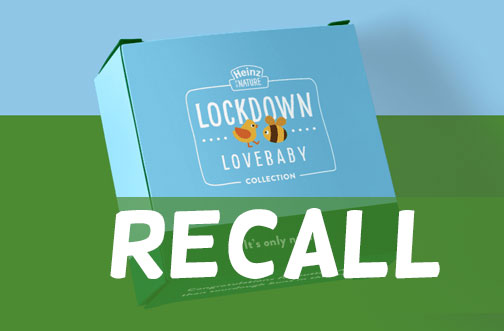 Free Heinz Lockdown Love Baby Box *RECALL*