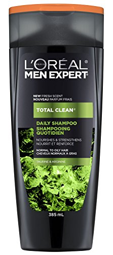 L’Oreal Paris Men Expert Total Clean Shampoo, 385 ml