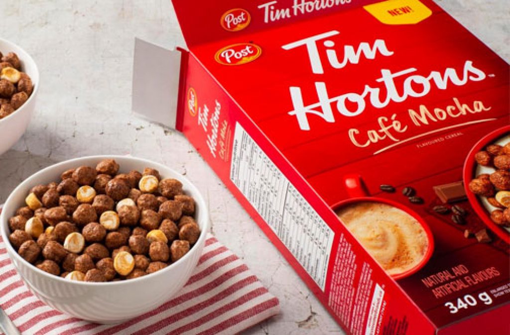 tim hortons cafe mocha cereal