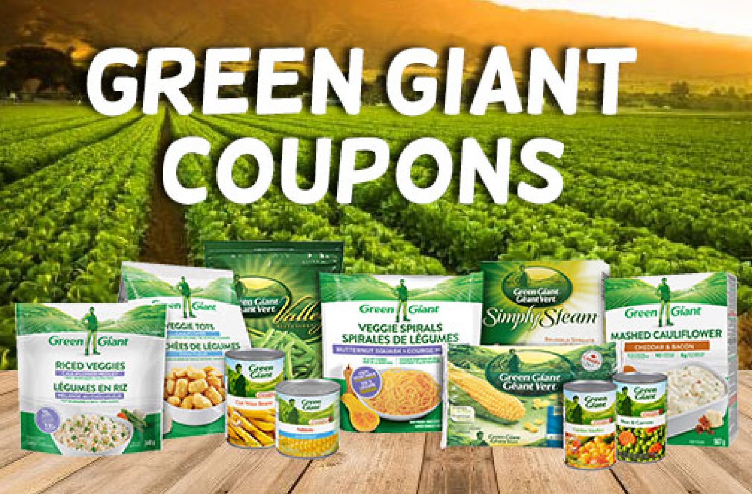 Green Giant Coupon Save On Riced Veggies Or Seasoned Corn Deals 