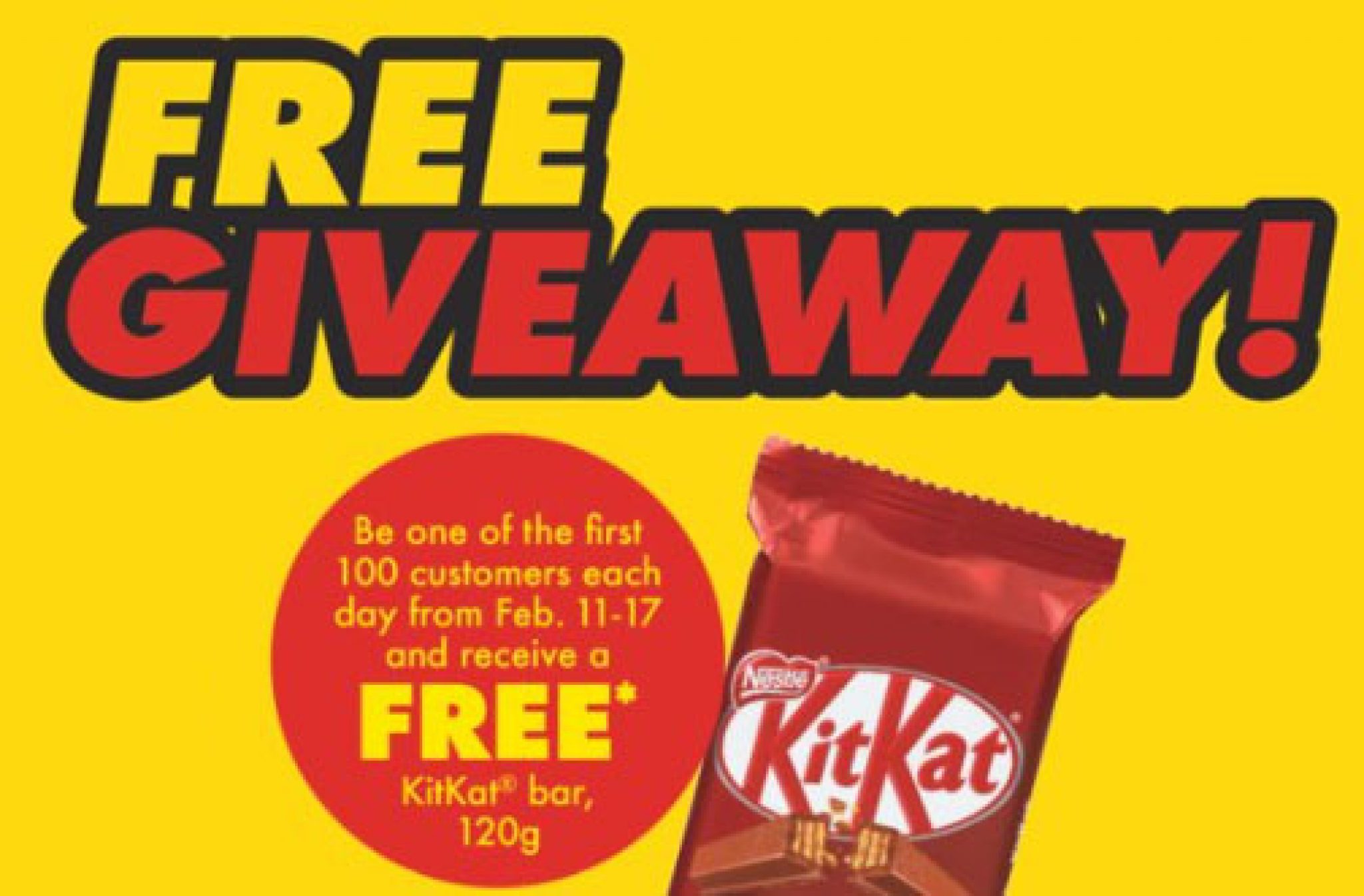 Free KitKat Bars at No Frills — Deals from SaveaLoonie!