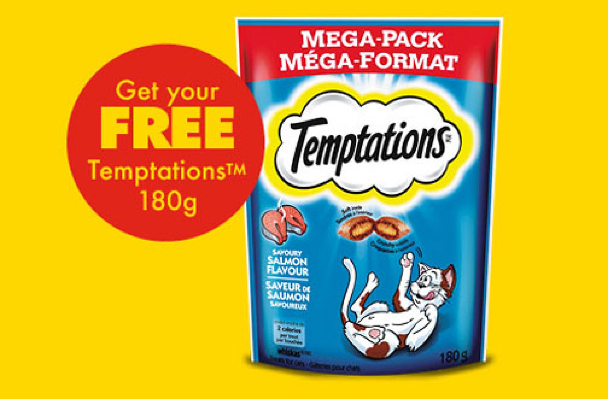 Free Temptations Cat Treats Coupon — Deals from SaveaLoonie!