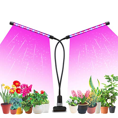 Likesuns Led Grow Light for Indoor Plants, Dual Head, 20W