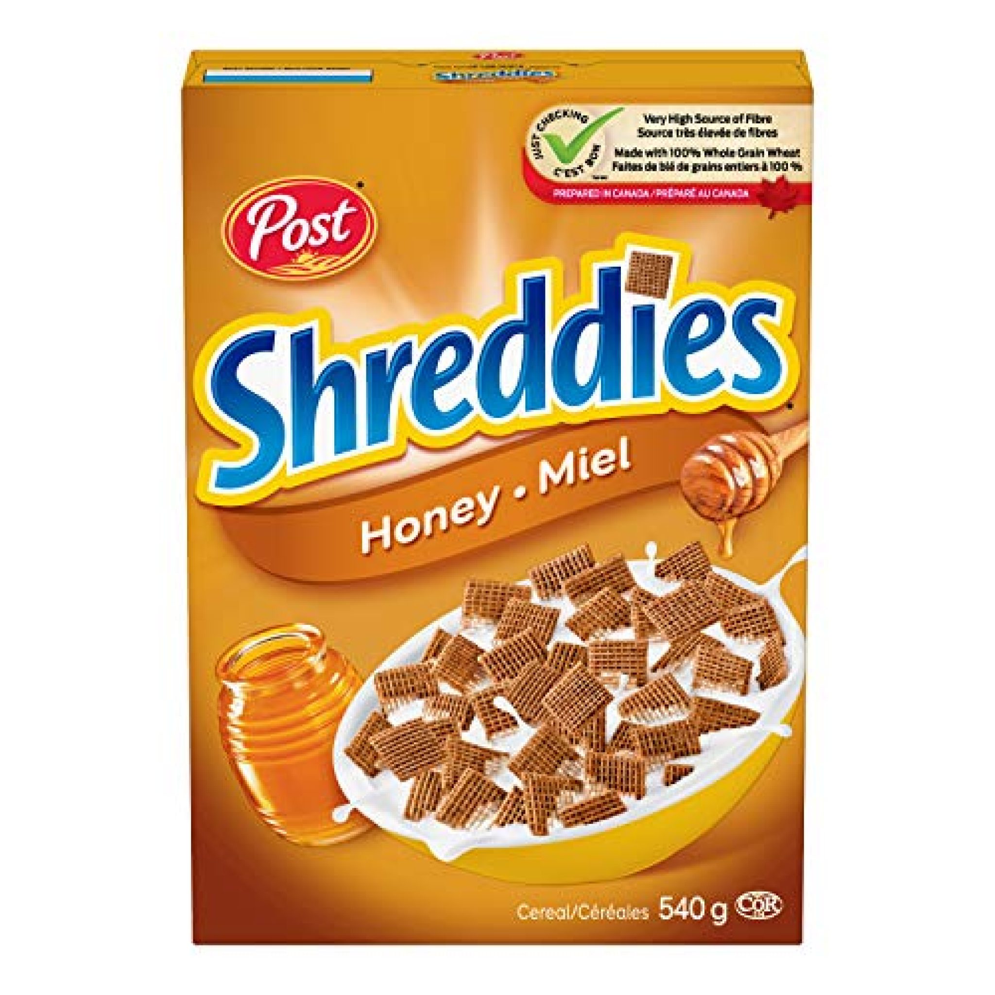 Post Honey Shreddies Cereal, 540 g — Deals from SaveaLoonie!