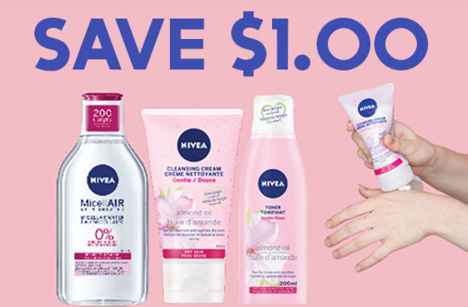 NIVEA Coupon Canada | Save on ANY Face Cleanser — Deals from SaveaLoonie!