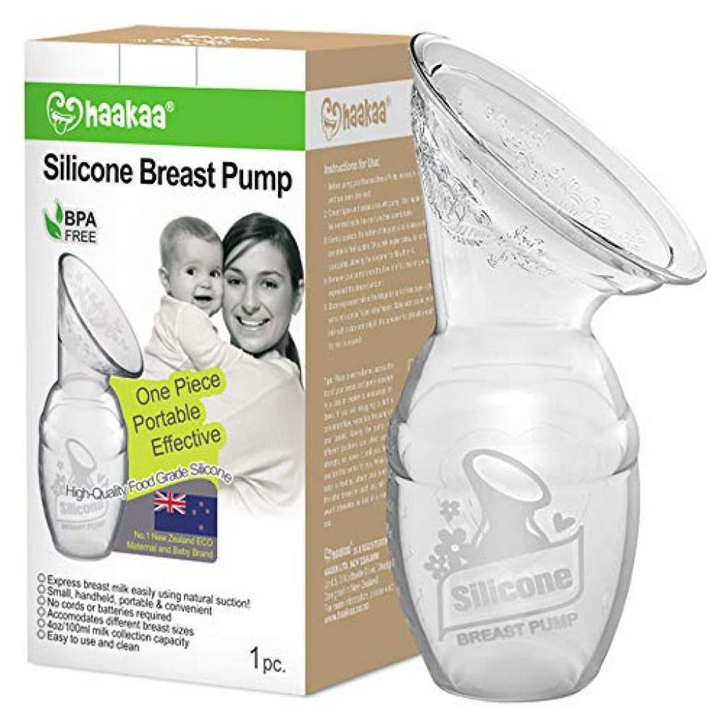 Haakaa Manual Silicone Breastfeeding Pump / Milk Saver (4oz/100ml) — Deals from SaveaLoonie!