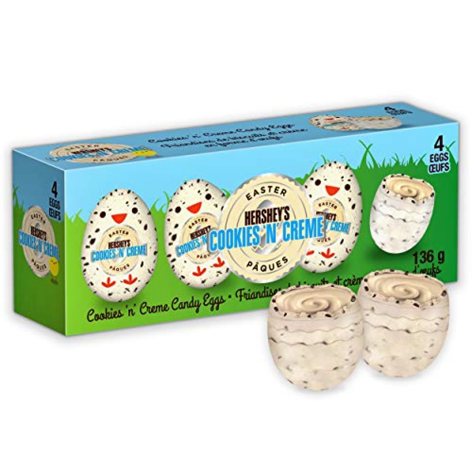 Hershey's Cookies 'N' Crème Easter Eggs, 4 Pack — Deals from SaveaLoonie!
