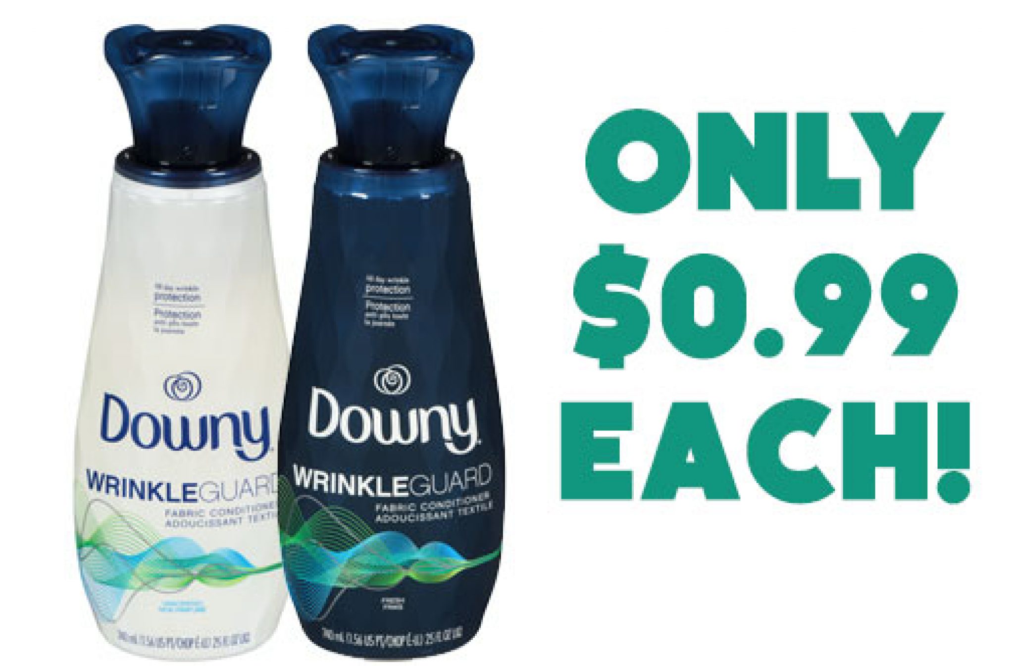 Downy WrinkleGuard Fabric Softener for Under 1 — Deals from SaveaLoonie!