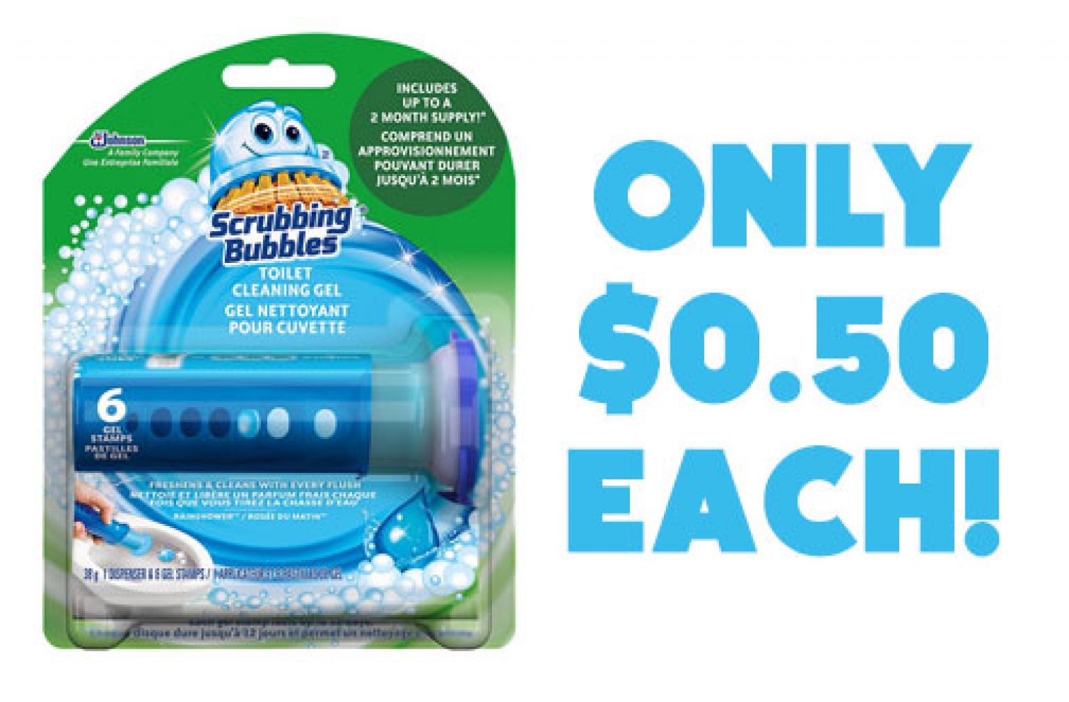 Scrubbing Bubbles Toilet Cleaning Gel — Deals from SaveaLoonie!