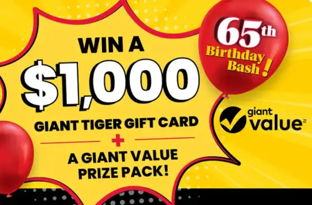 giant tiger contest