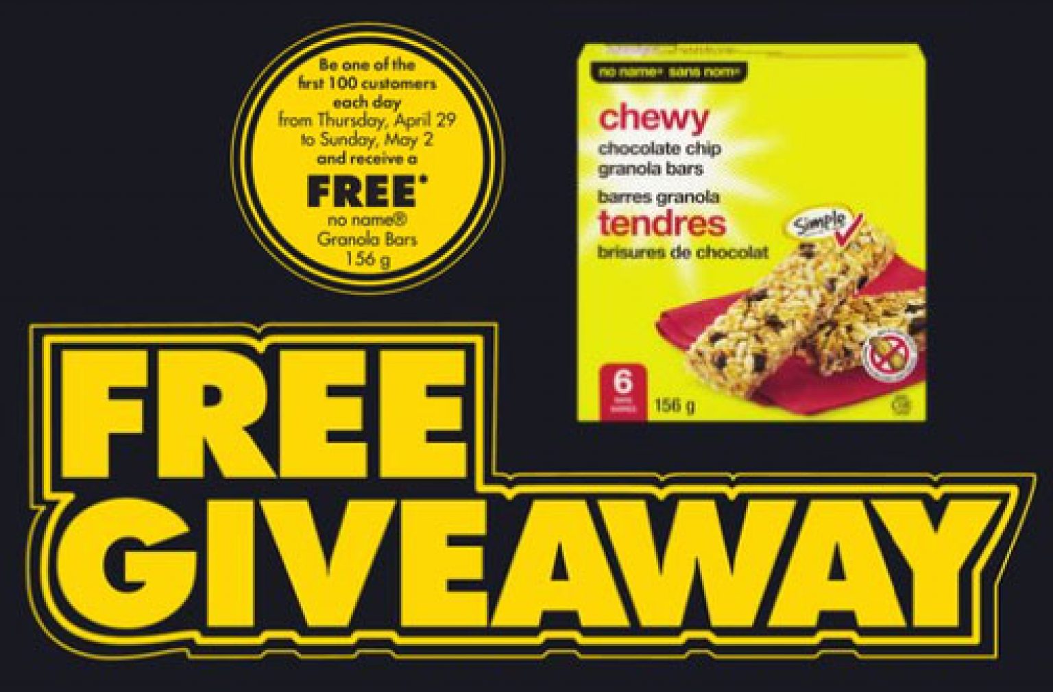 No Frills Free InStore Giveaway — Deals from SaveaLoonie!