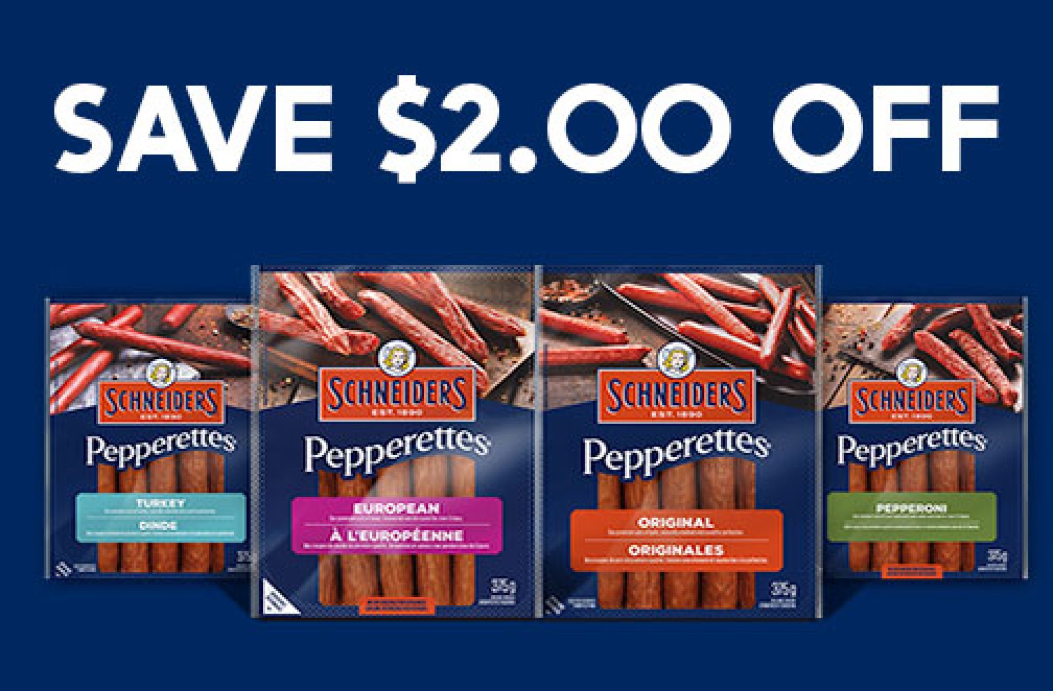 Schneiders Coupon Save 2 Off Pepperettes
