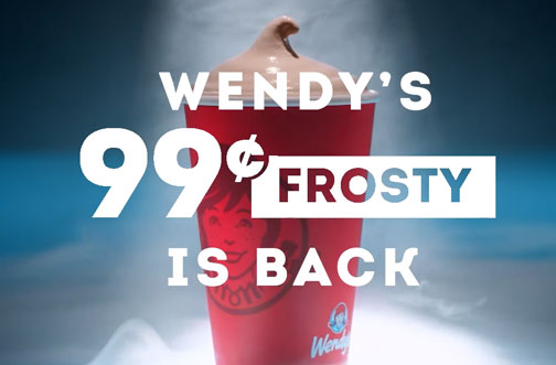 wendys 99c frosty
