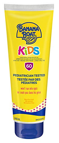 Banana Boat Kids Tear Free Sunscreen Lotion, SPF 60, 240mL
