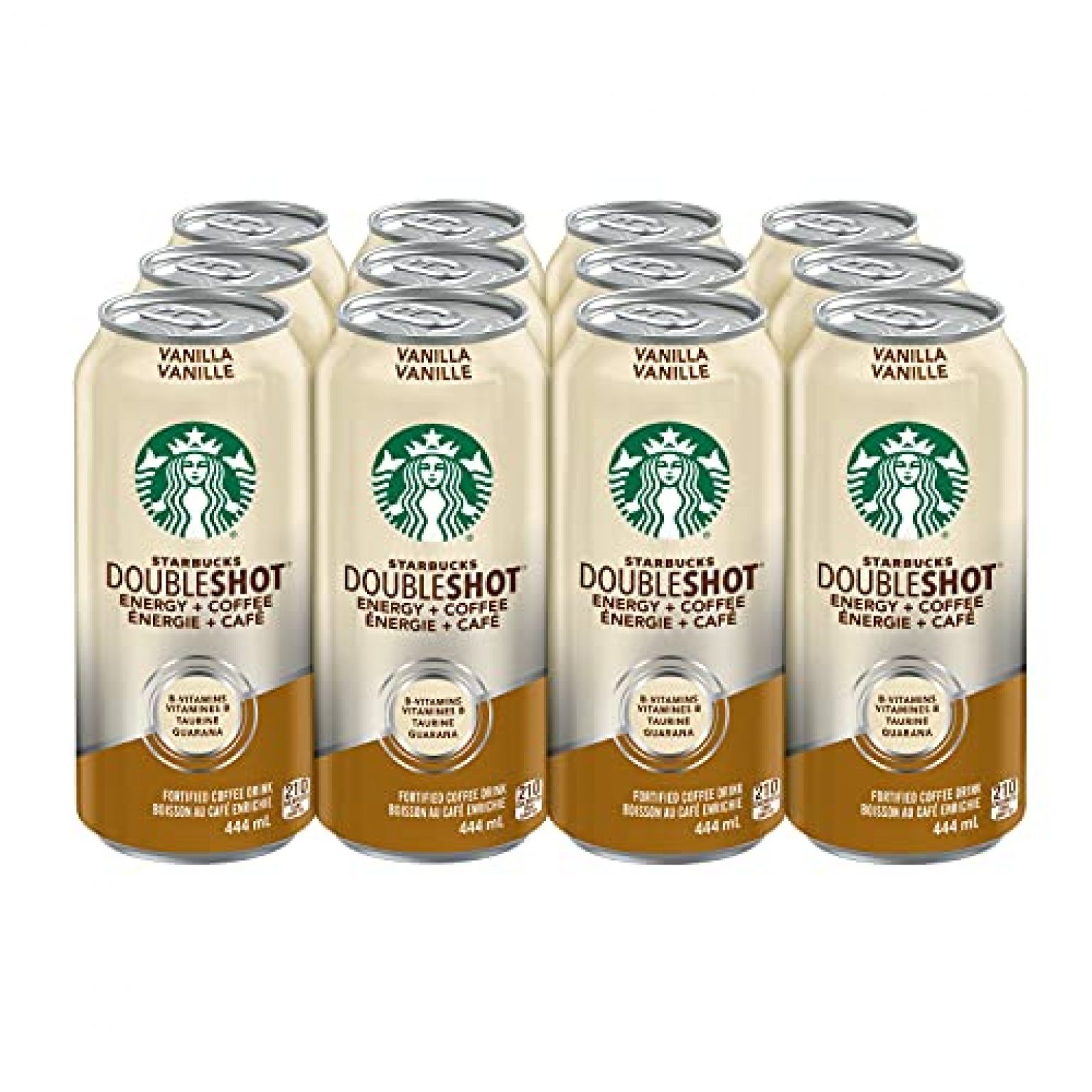 Starbucks Double Shot Vanilla 444ml Can (Pack of 12) — Deals from