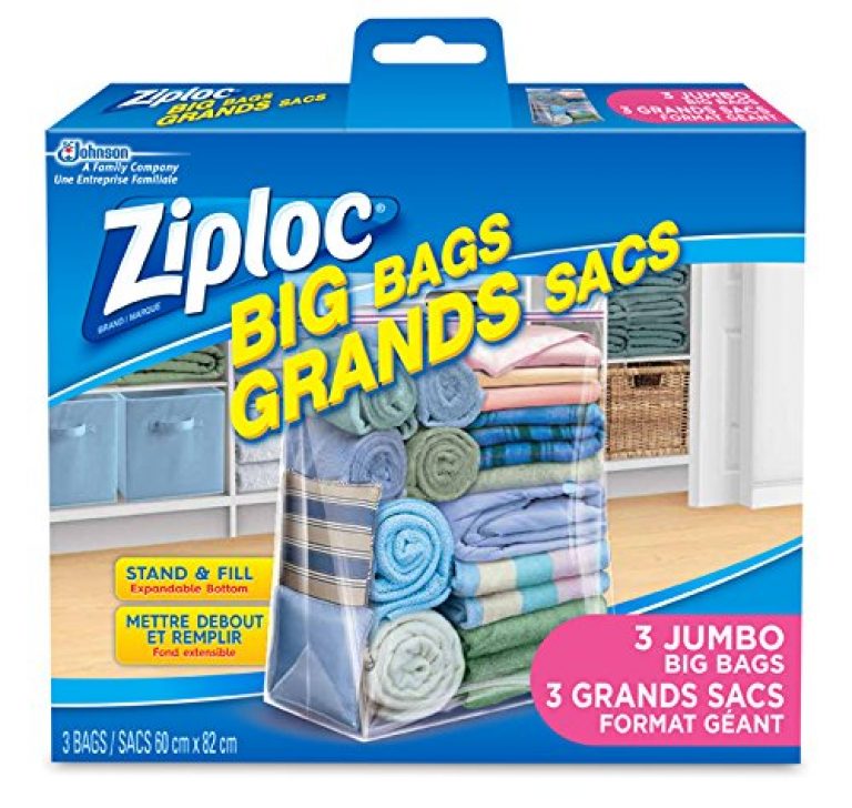 Ziploc Big Bags Storage with Double Zipper XX Large 3 Count — Deals