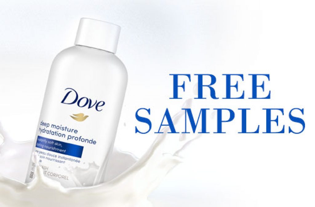 Get a Free Dove Sample Body Wash Freebie