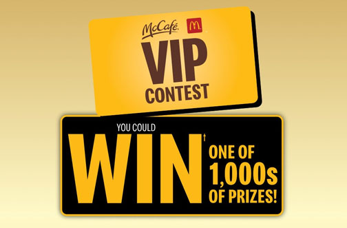 keurig mccafe contest