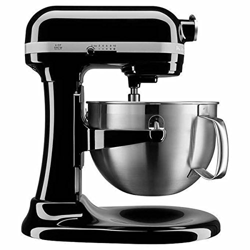 KitchenAid 6-qt 590 W Bowl Lift Mixer (Onyx Black)