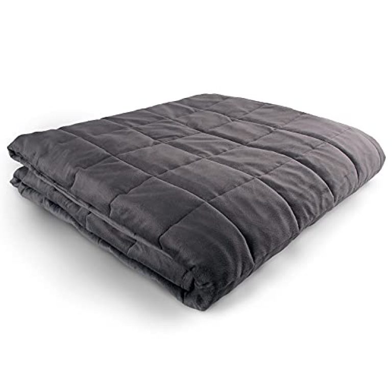 Hug Bud Weighted Blanket, 60" X 80", 12lbs — Deals from SaveaLoonie!
