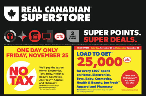 Real Canadian Superstore Black Friday 2017 Flyer *FULL FLYER*: No