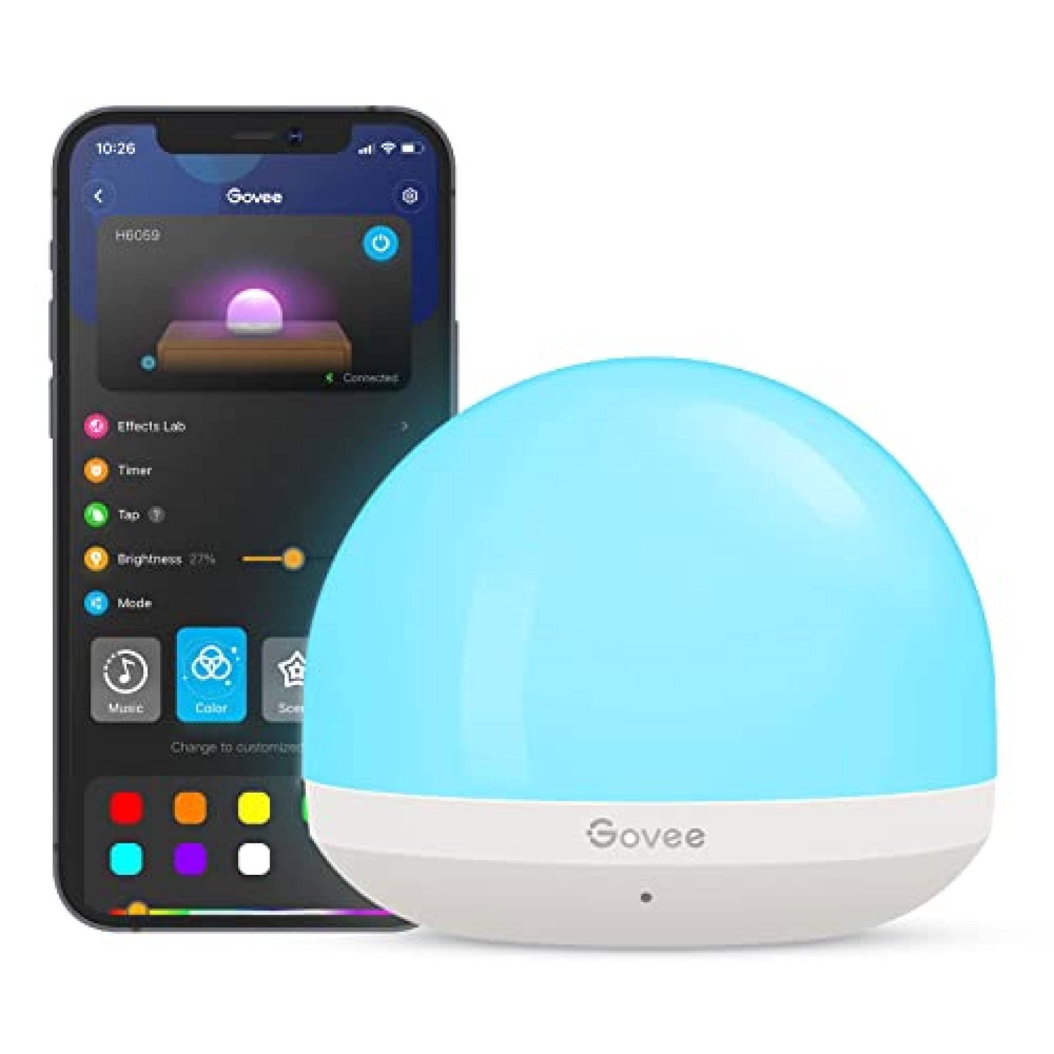 Govee RGB Color Changing LED Nursery Night Light — Deals from SaveaLoonie!