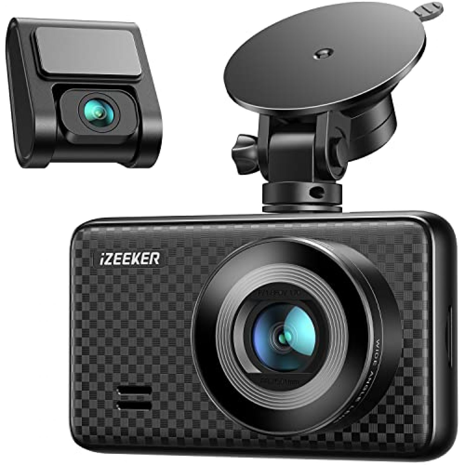 iZEEKER 2.5K UHD Dual Dash Cam Front and Rear — Deals from SaveaLoonie!