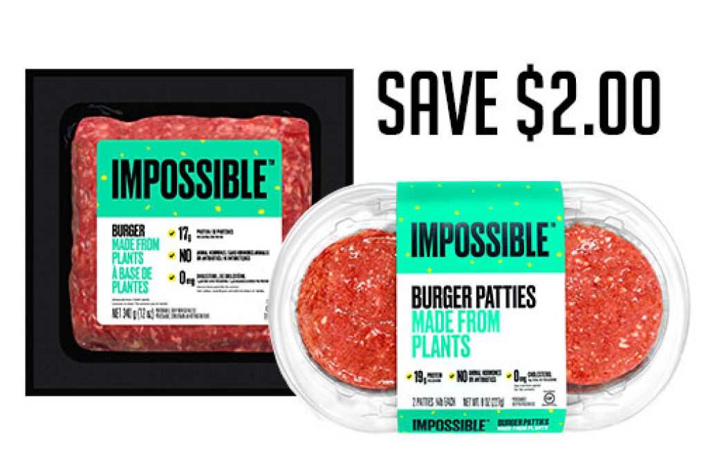 Impossible Foods Coupon Deals From SaveaLoonie 