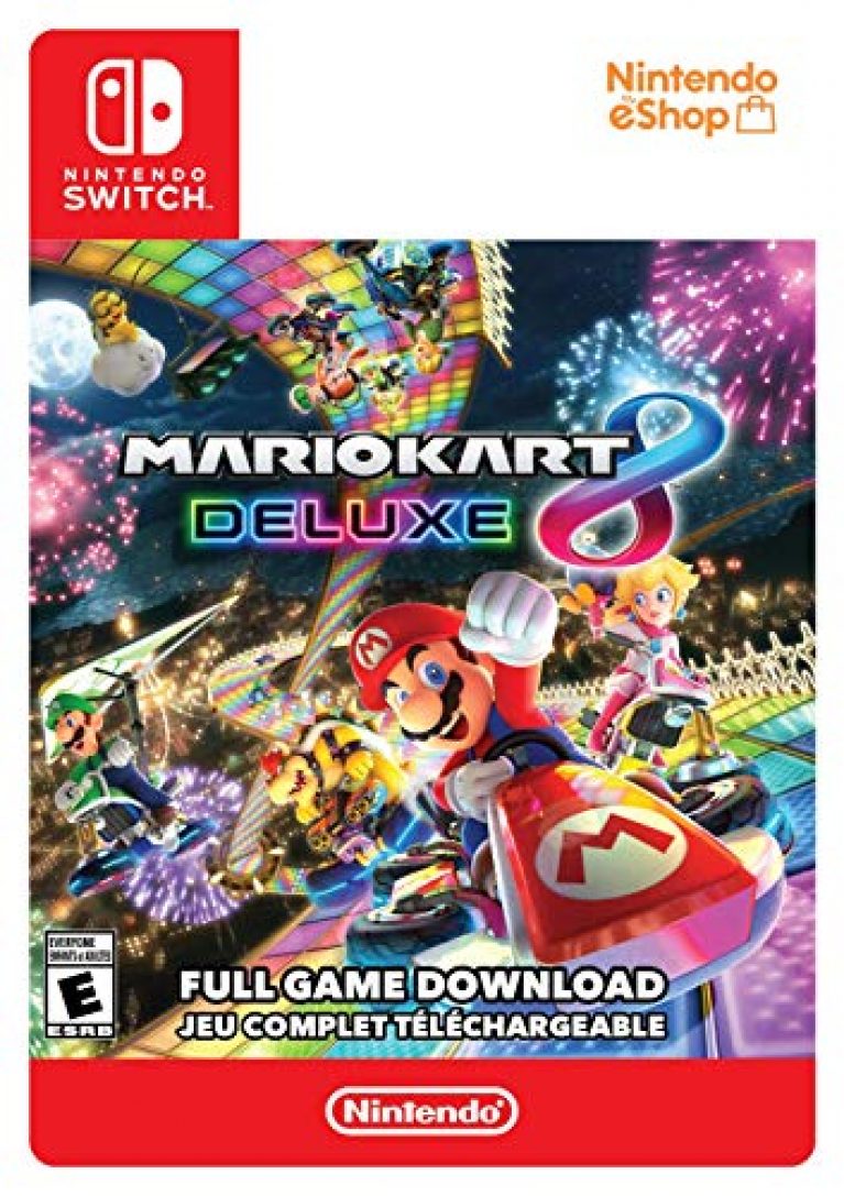 Mario Kart 8 Deluxe Standard Edition (Digital Code), Nintendo Switch