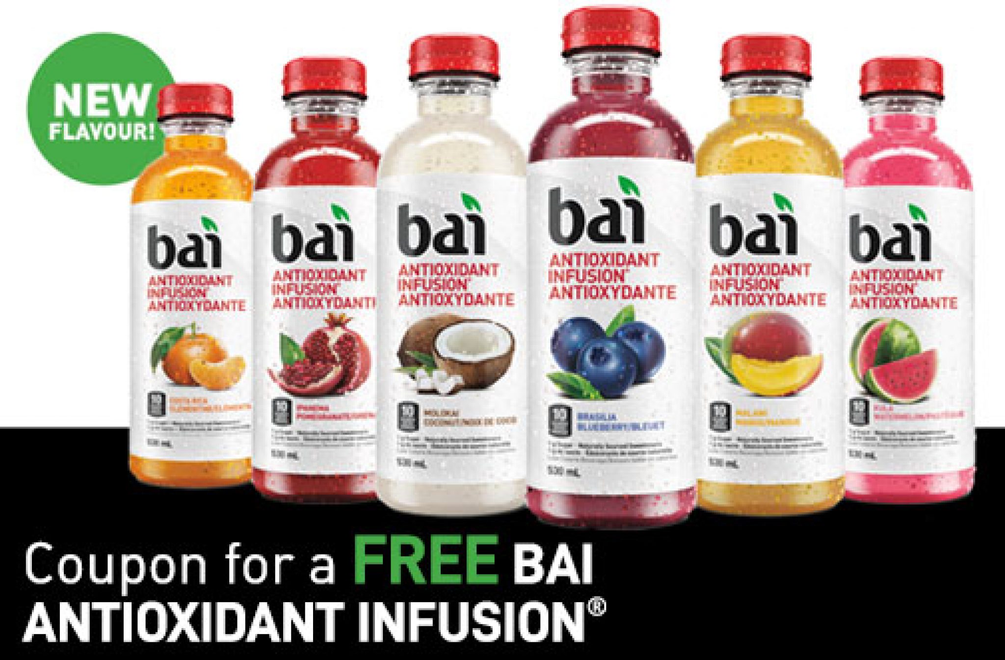 FREE BAI Antioxidant Infusion Beverage Coupon — Deals from SaveaLoonie!