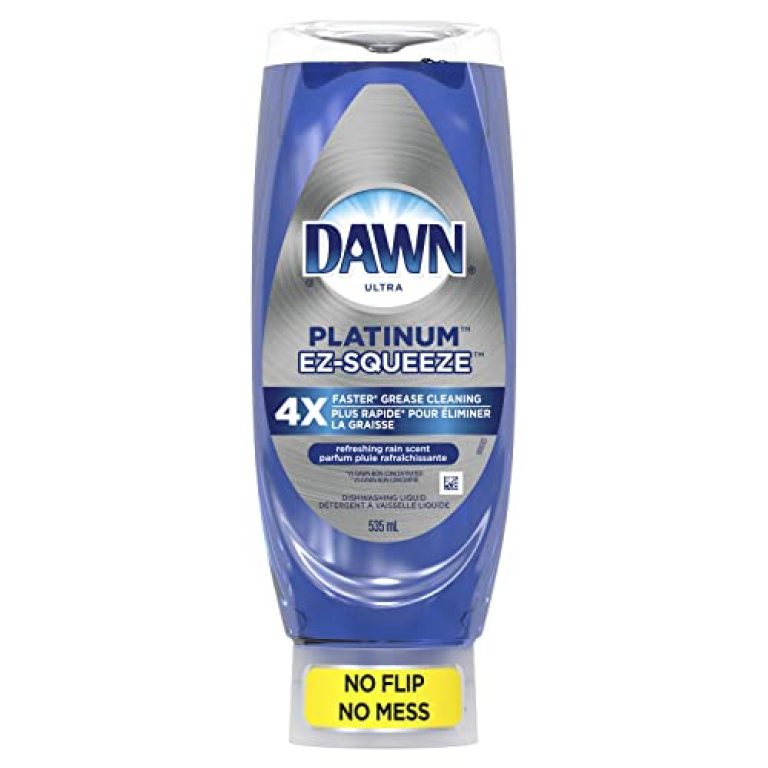 Dawn Platinum Dish Soap, EZSqueeze Bottle, Refreshing Rain Scent, 535