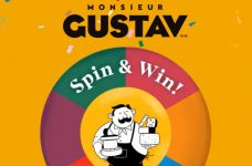 Monsieur Gustav Cheese Spin & Win Contest