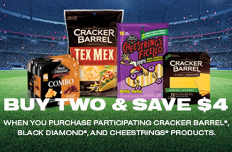 Black Diamond &amp; Cracker Barrel Cheese Coupon — Deals from SaveaLoonie!