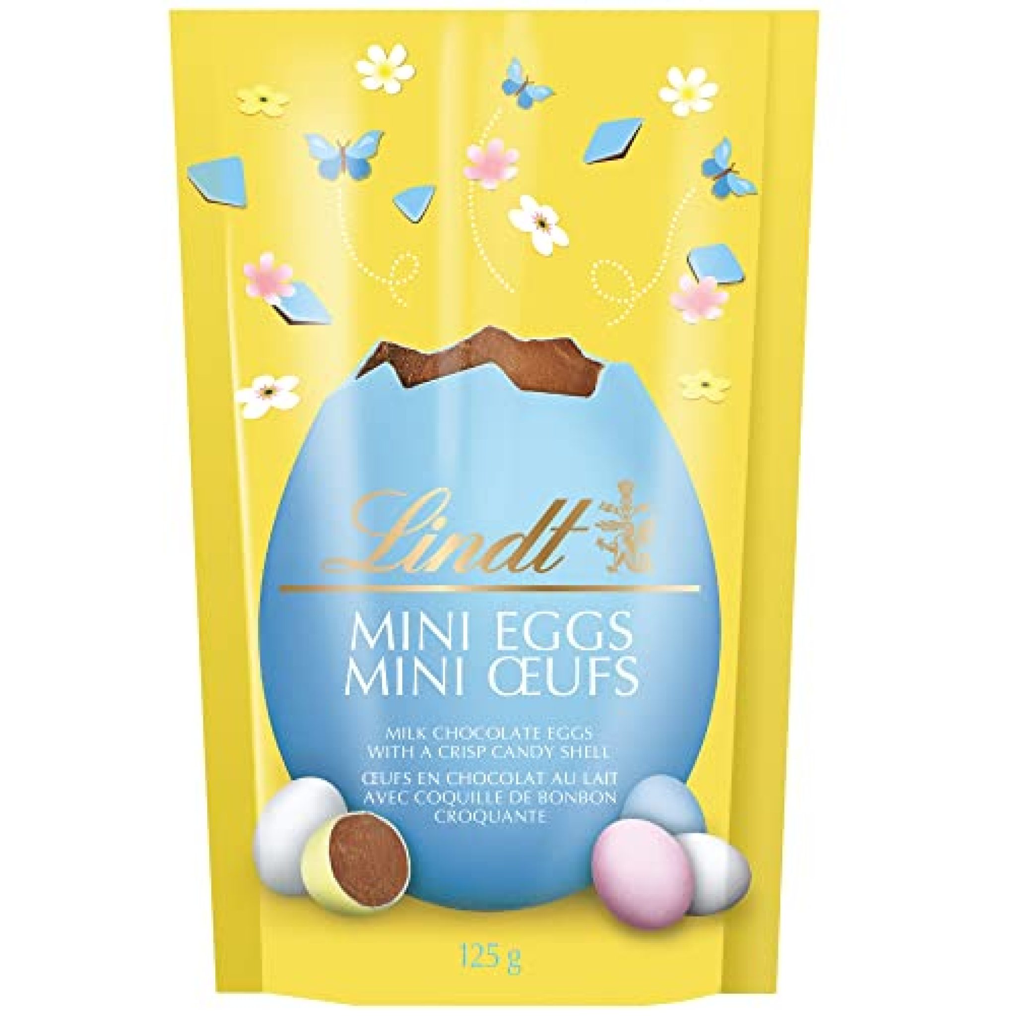 Lindt Milk Chocolate Candy Coated Mini Eggs, 125Gram Bag — Deals from