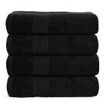 Elvana Home 4 Pack Bath Towel Set 27×54