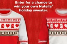 Nutella Contest Canada | Holiday Sweater Giveaway