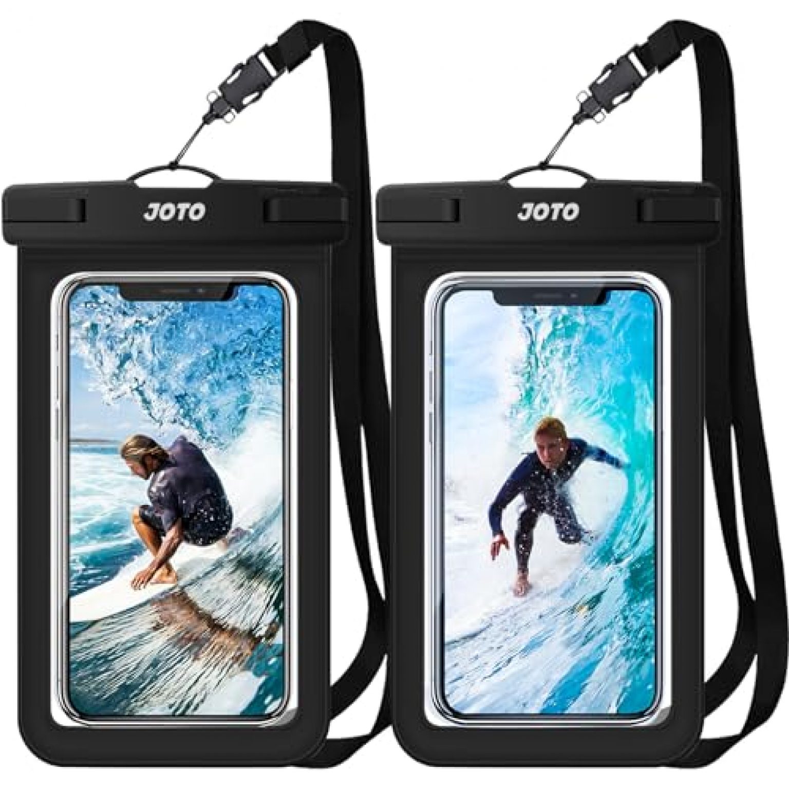 JOTO IPX8 Waterproof Phone Pouch, 2 Pack — Deals from SaveaLoonie!