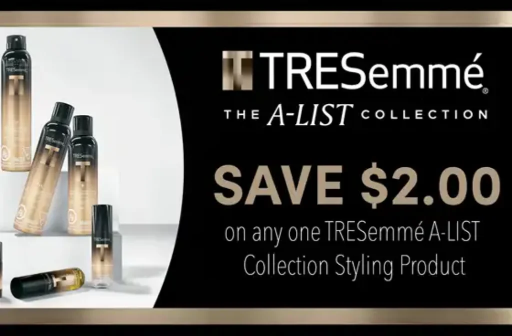 tresemme coupon
