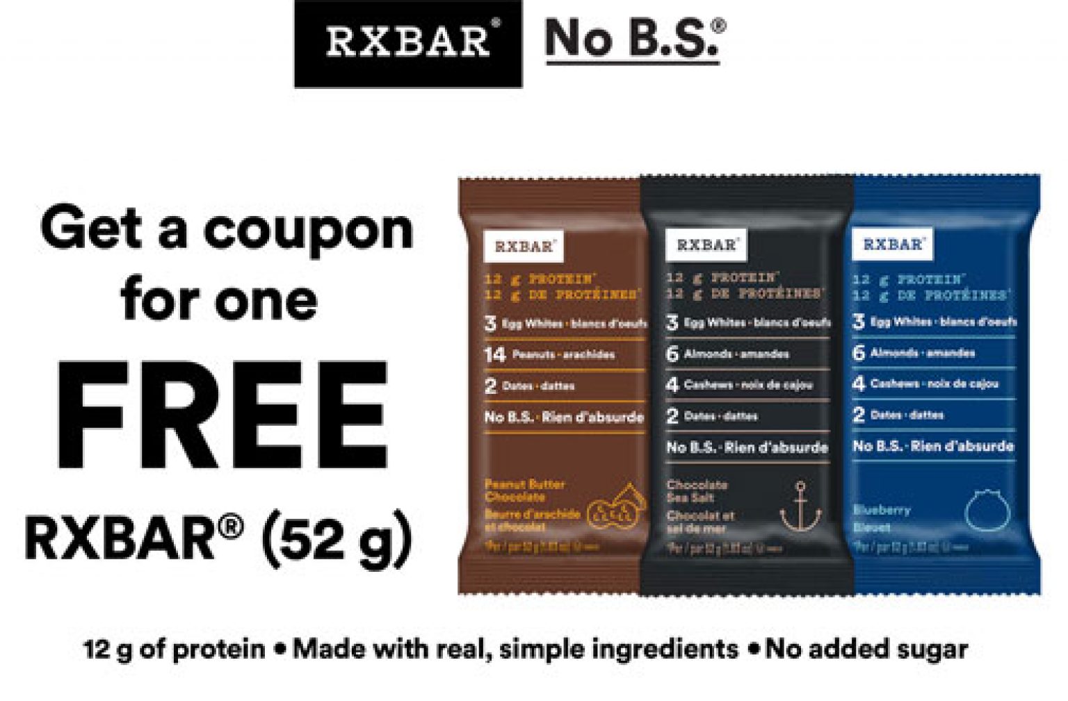 Free RXBAR Protein Bar Coupon — Deals from SaveaLoonie!