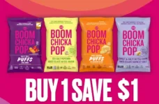 Angie’s BOOMCHICKAPOP Coupon | $1 off Coupon