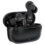 Monster N-Lite Clear Talk Wireless Earbuds Bluetooth 5.3 Headphones with CVC 8.0 Noise Reduction, IPX8 Waterproof, 60H Playtime, Fast Charging for Sport, Small, Ash Black