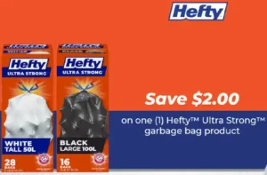 hefty garbage bags coupon