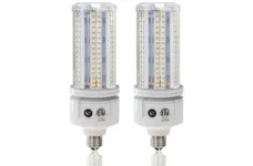 NS 2 Pack 7530 Lumen A19 60W LED Corn Light Bulbs E26 Medium Base 6500K Cool White