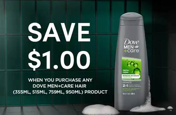 Dove Men+Care Hair Coupon