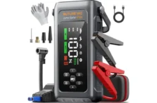 BuTure 9-in-1 5000A 150PSI Car Battery Booster Jump Starter with Air Compressor