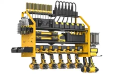 Power Tool Organizer with Charging Station