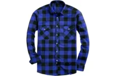Frostluinai Mens Flannel Shirts