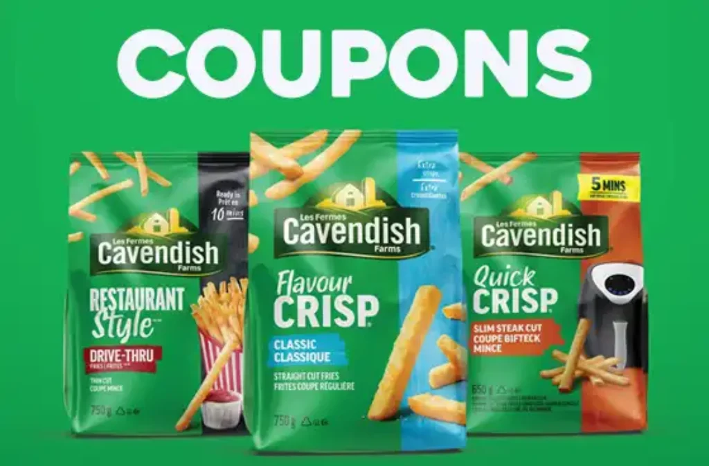 save money with Cavendish Farms Coupons