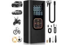 QKMPOM 180PSI Tire Inflator Portable Air Compressor