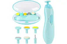 Lupantte Baby Nail Filer and Nail Clippers with Light Set